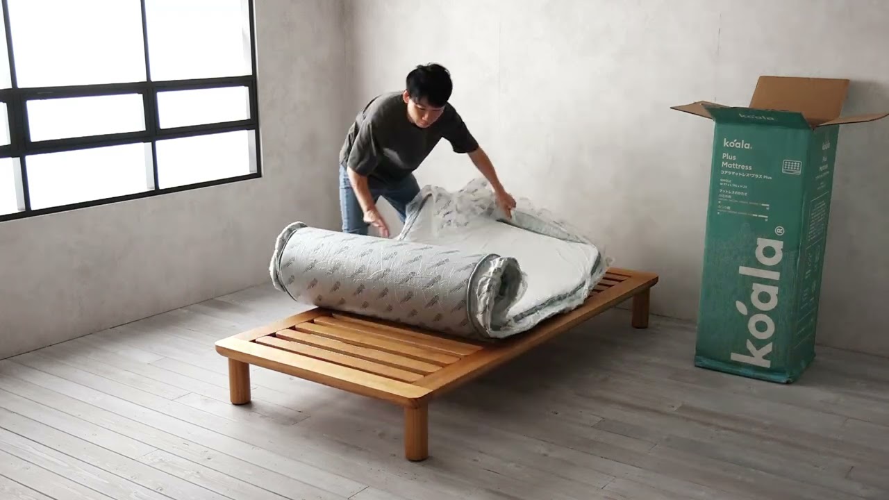 コアラマットレス®プラスの開封 - YouTube