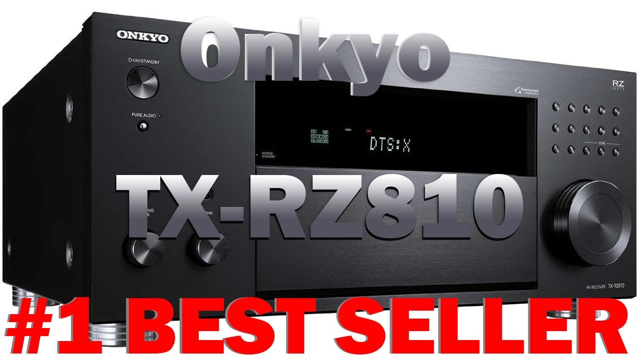 Onkyo TX-RZ810 7.2-Channel Network A/V Receiver - YouTube