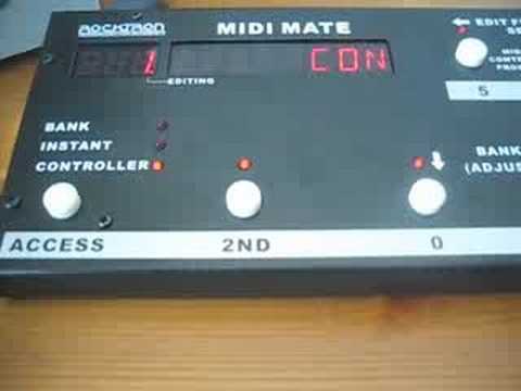 Gear // Rocktron Midi Mate // Fractal Audio Axe FX Tutorial - YouTube