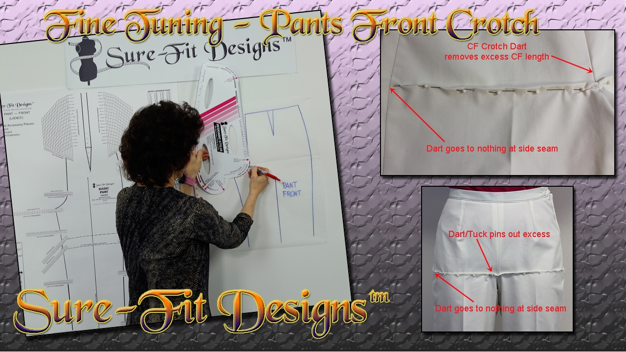 How to Remove Horizontal Front Folds in Pants Crotch - Sure-Fit