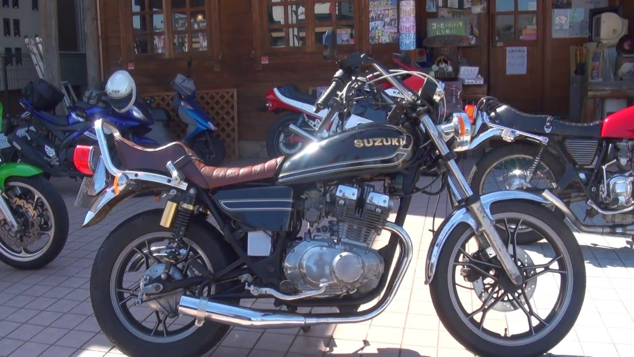 スズキ GSX250L 旧車 GS400タンク アメザリ Cafe Racer Ace Cafe