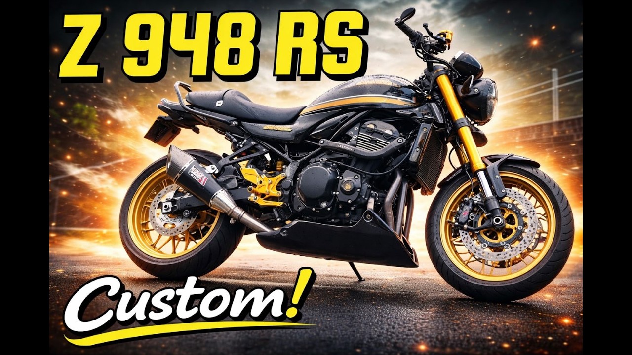 KAWASAKI Z 948 RS CUSTOM / Z 900 RS with Yoshimura sound - YouTube