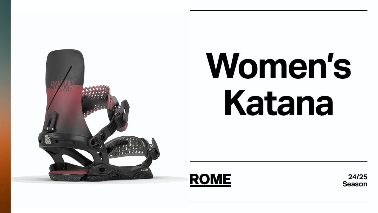 ROME ローム スノーボード ビンディング WOMEN'S KATANA 24-25 モデル
