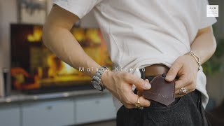 Maison Kinema] Kudo crochet and cordovan keychain. - YouTube