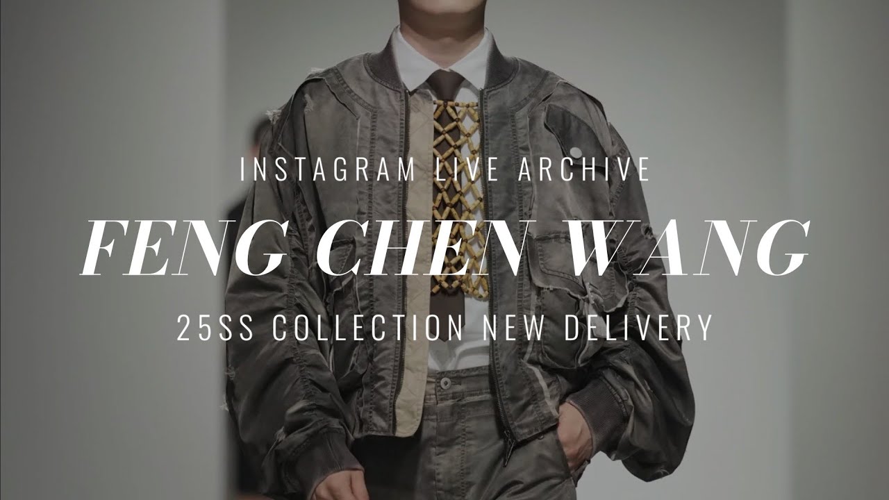 Feng Chen Wang】Sandwashed Nylon Cargo pants -Amanojak.