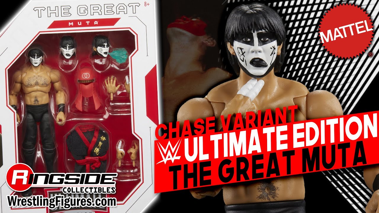 WWE Figure Insider: The Great Muta (Chase) - Mattel WWE Ultimate