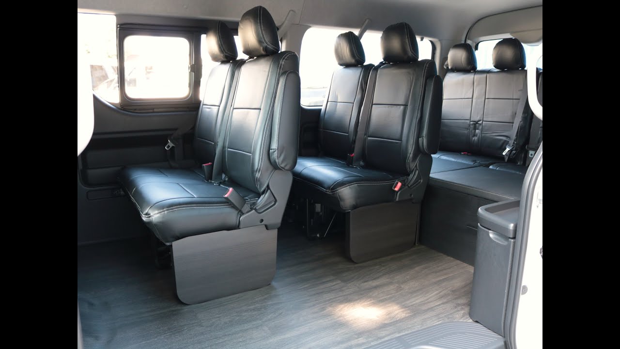 KT3031 新車 ハイエース ワゴンGL 10人乗り FLEXスマートベッド