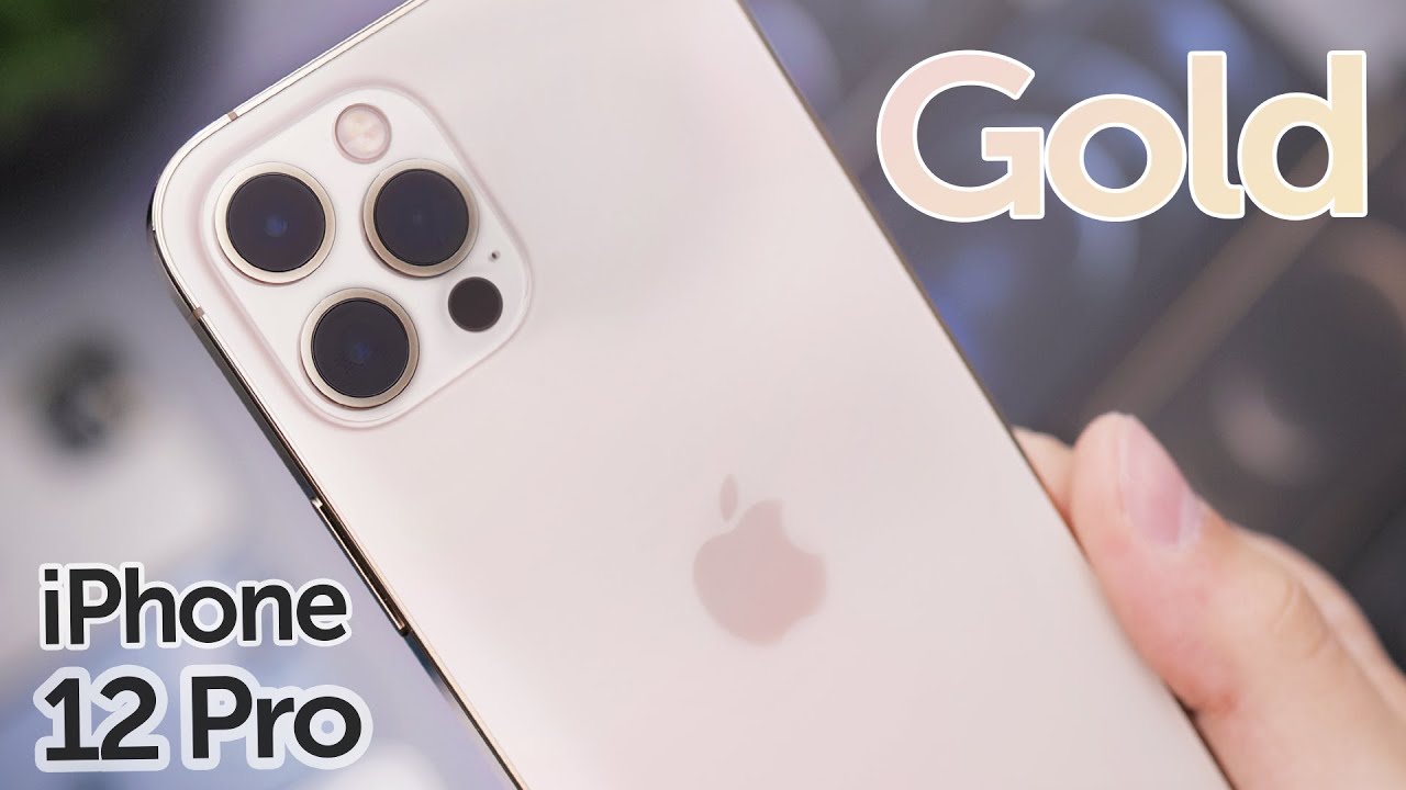 Gold iPhone 12 Pro Unboxing & First Impressions! - YouTube