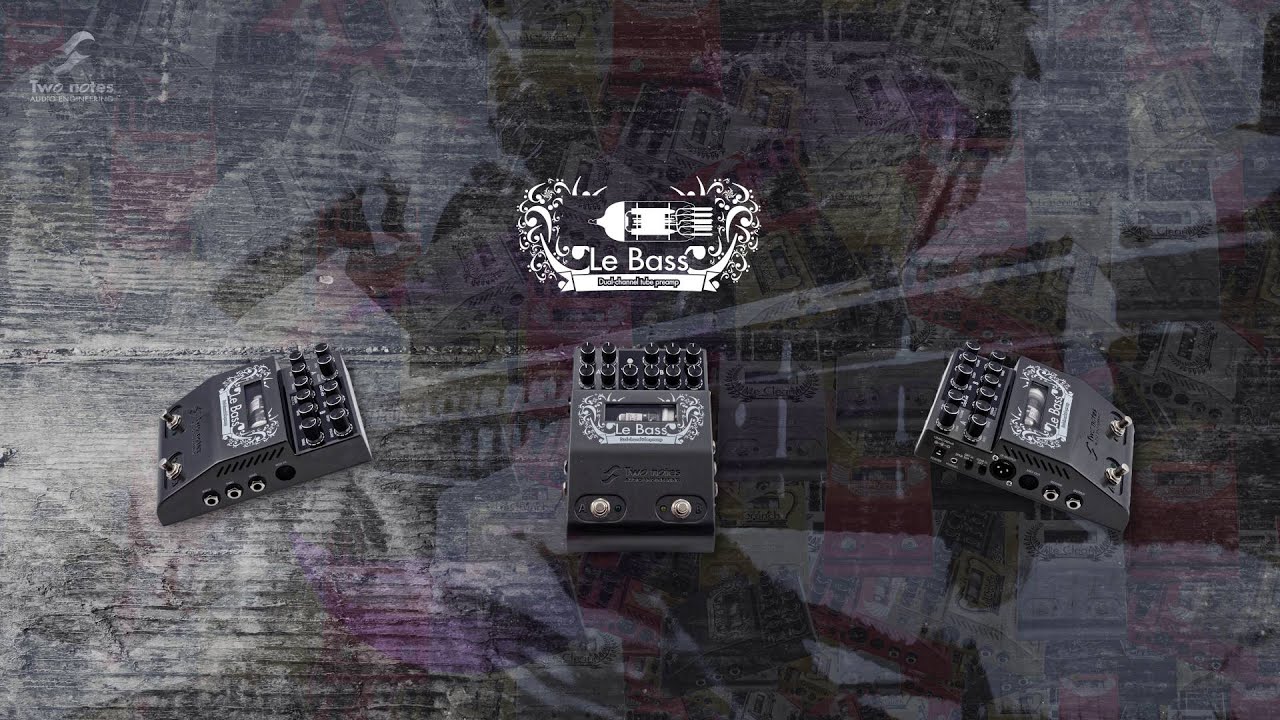 TWO NOTES ( トゥーノーツ ) Le Bass 2CH真空管ベース・プリアンプ