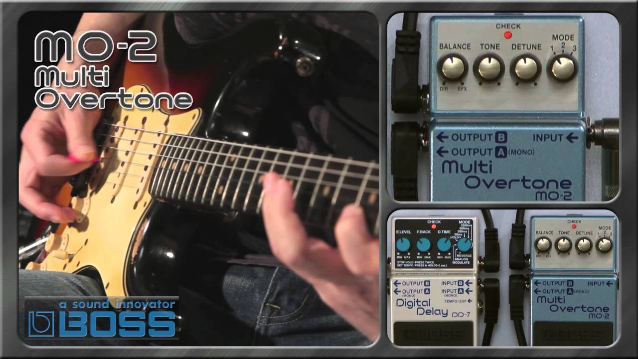 BOSS MO-2 Multi Overtone [BOSS Sound Check] - YouTube