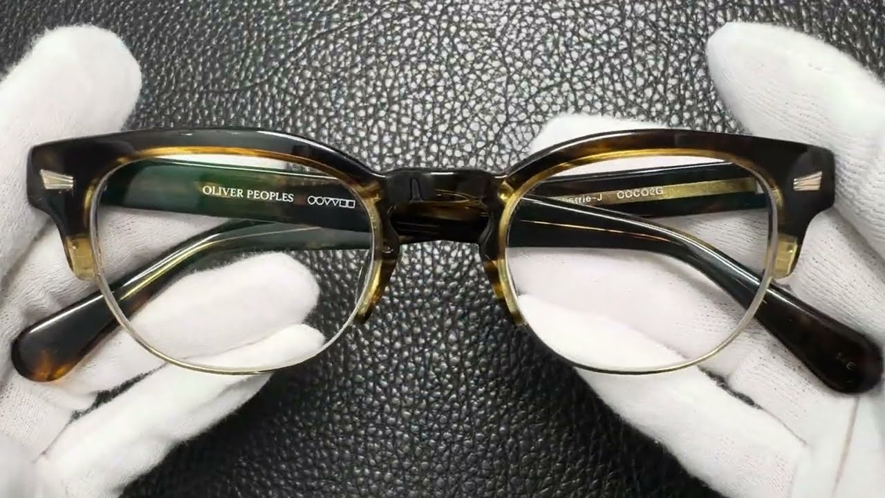 オリバーピープルズ OLIVER PEOPLES barrie-J coco2G - YouTube