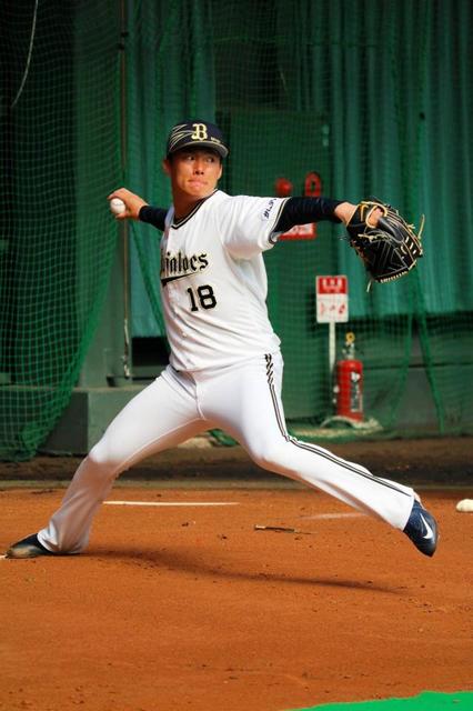 オリックス・山本由伸が初ブルペンで33球 最速149キロで順調ぶりを