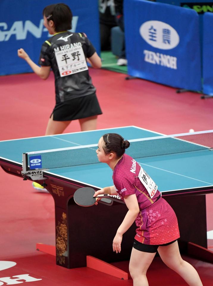 伊藤美誠が涙「苦しかった」 パリ五輪個人代表ピンチ 平野美宇との直接