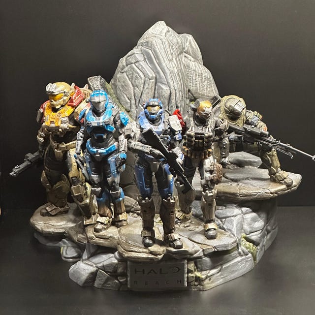 Halo Reach Legendary Statue Replacement Weapon. - Etsy