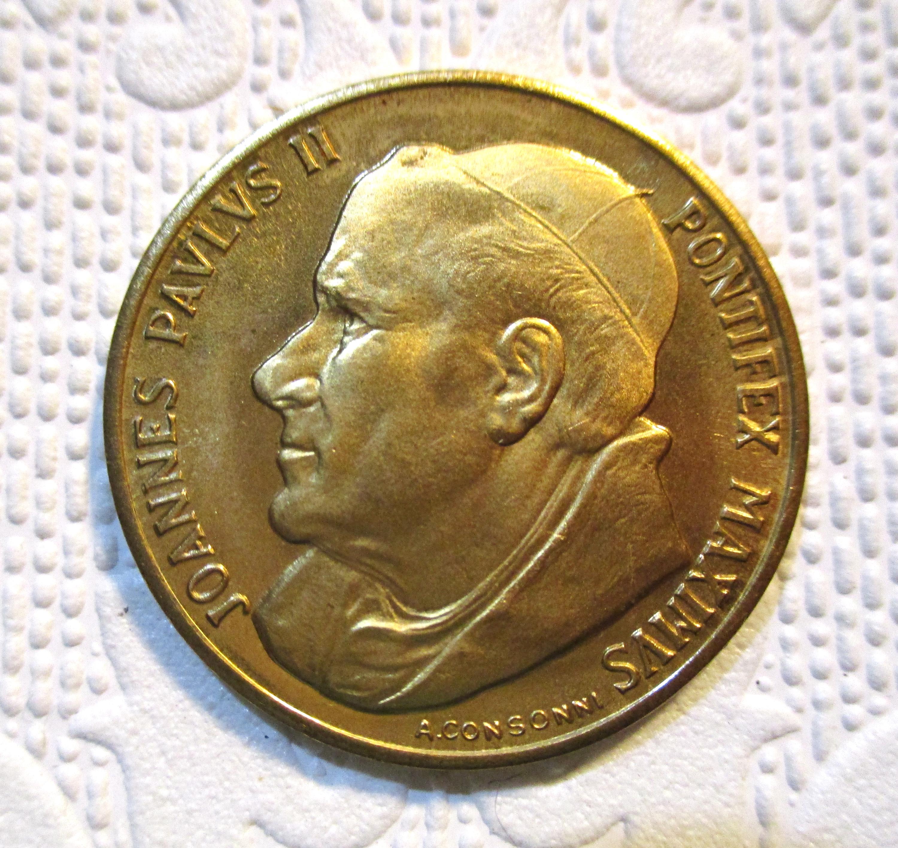 Vintage 2000 Joannes Paulus II and Vatican Jubilee Saint Door