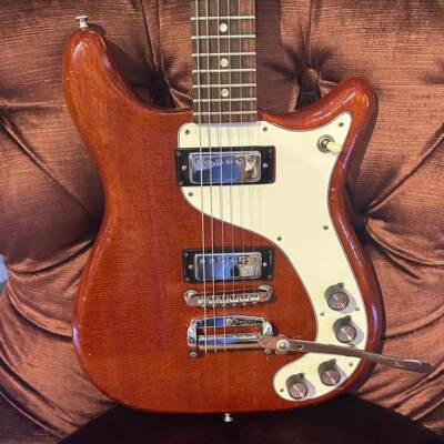 Epiphone 1965 Wilshire Vintage Electric Guitar w/ Case - Cherry