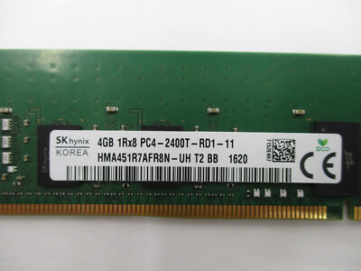 SK Hynix 4GB 1Rx8 PC4-2400T-RD1-11 ECC REG Server Memory