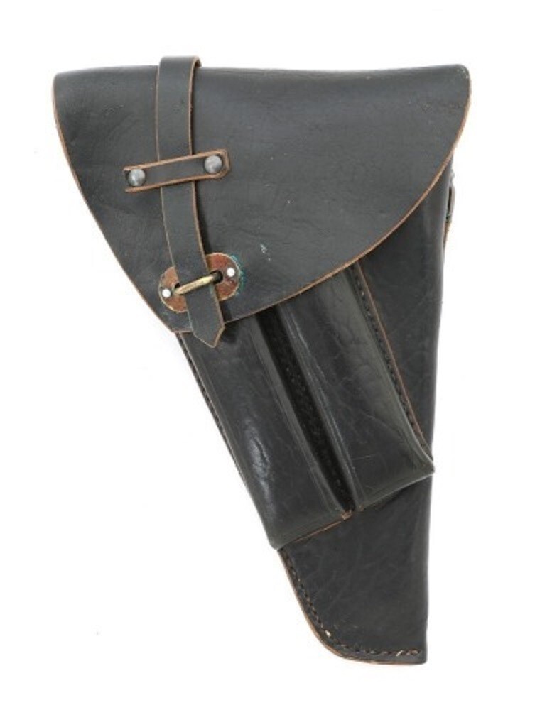 LAHTI L-35 + HUSQVARNA M/40 LEATHER HOLSTER, BLACK | eBay