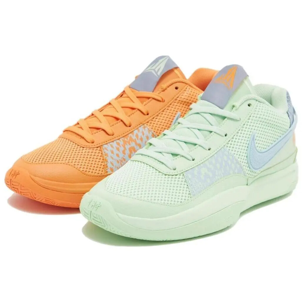 Level SS/New - Nike Ja 1 EP Mismatched Green And Orange FV1288-800