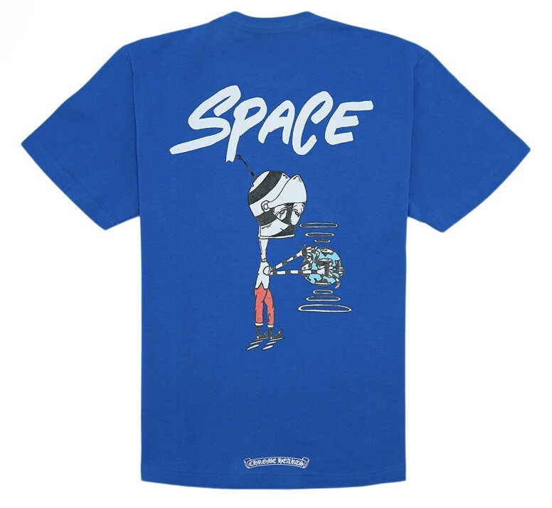 Chrome Hearts Matty Boy Space Tee Blue Size XL Brand New | eBay