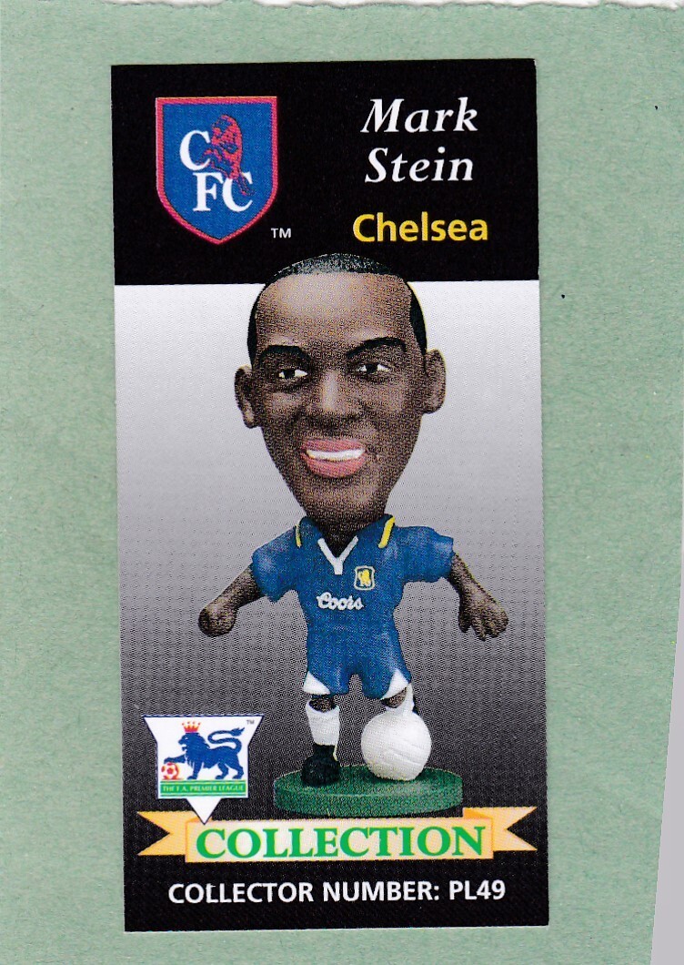 MARK STEIN CHELSEA CORINTHIAN PRO STARS COLLECTION PL49 (CARD ONLY