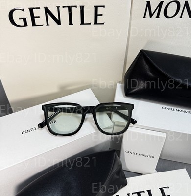 GentleMonster Lilit 01(K) Unisex Sunglasses Black Frame Green