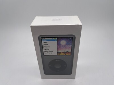 Apple iPod Classic 7th Generation Black 120 GB A1238 REFURBISHED