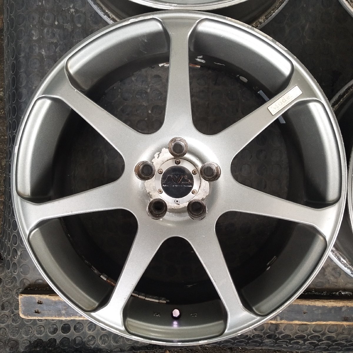 AVS】 model7 YOKOHAMA 114.3 5穴 18インチ 2本 Yokohama AVS Model 7