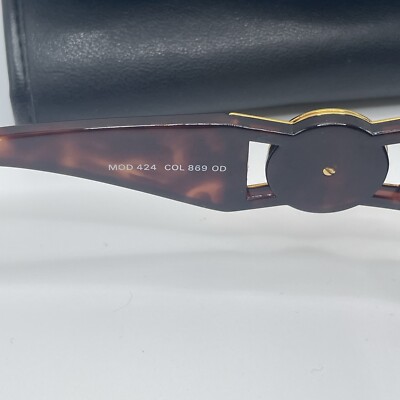 Gianni Versace Mod.424 Col.869 OD Vintage Sunglasses | eBay