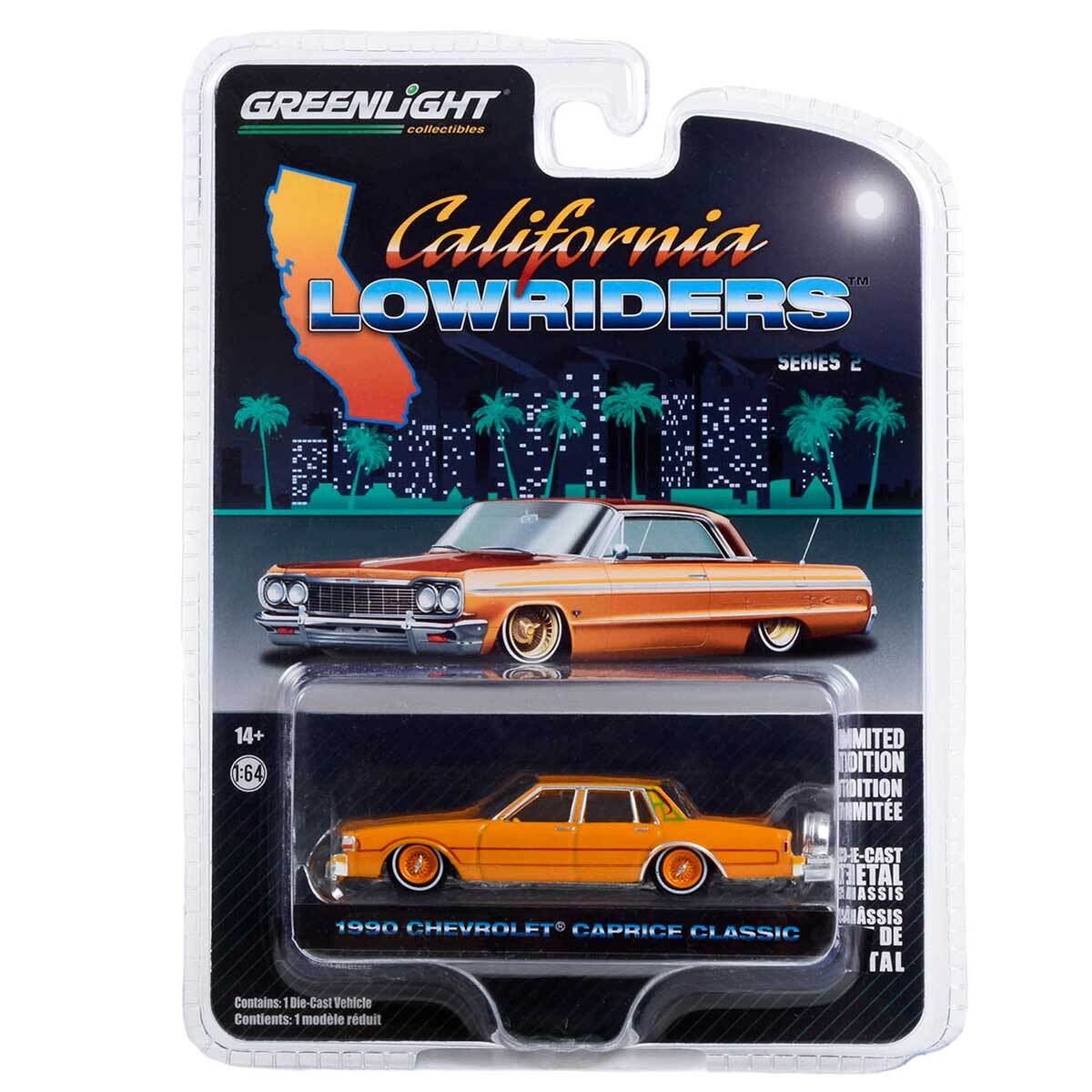 Greenlight LOWRIDERS Series 2: 1990 Chevy Caprice Classic 1/64