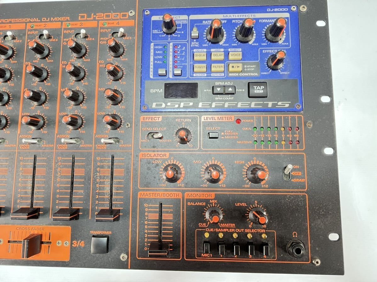 Roland DJ-2000 Professional DJ Mixer 4 channel Mixing Used From