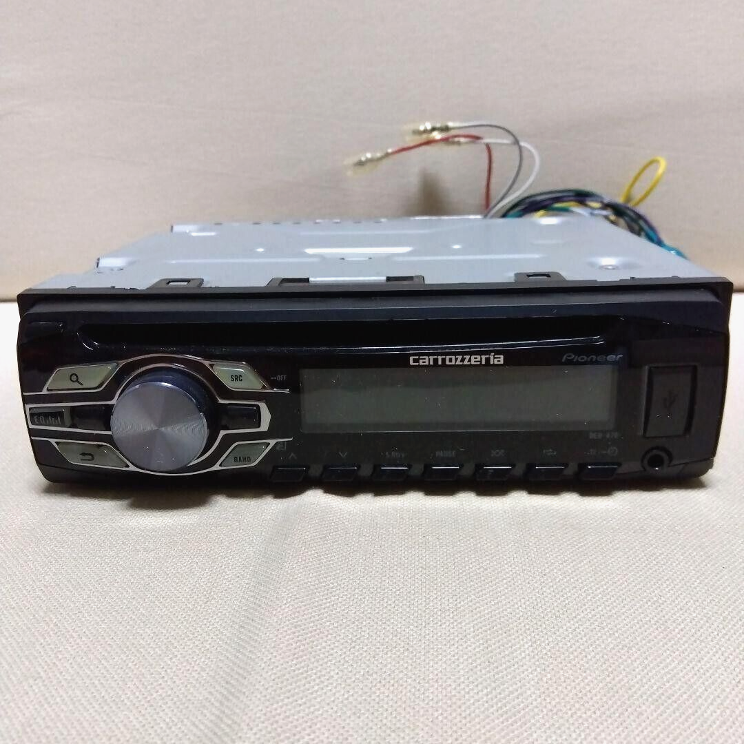 Carrozzeria 1DIN Car Stereo DEH-470 CD/USB English display Japan