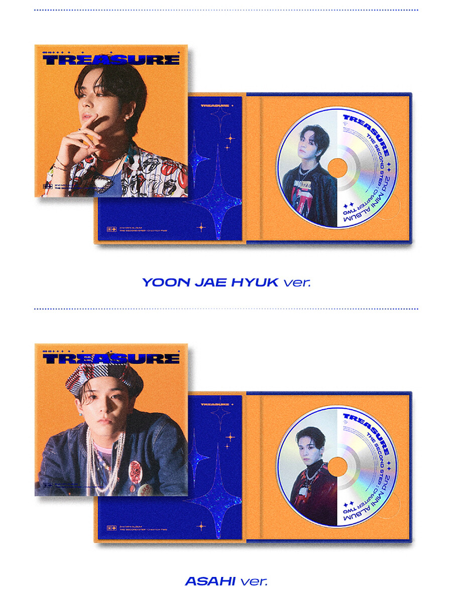 TREASURE THE SECOND STEP:CHAPTER TWO 2nd Mini Album DIGIPACK SO
