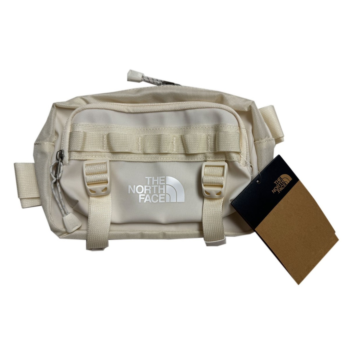 The North Face Base Camp Lumbar Pack hip fanny waist bag -White