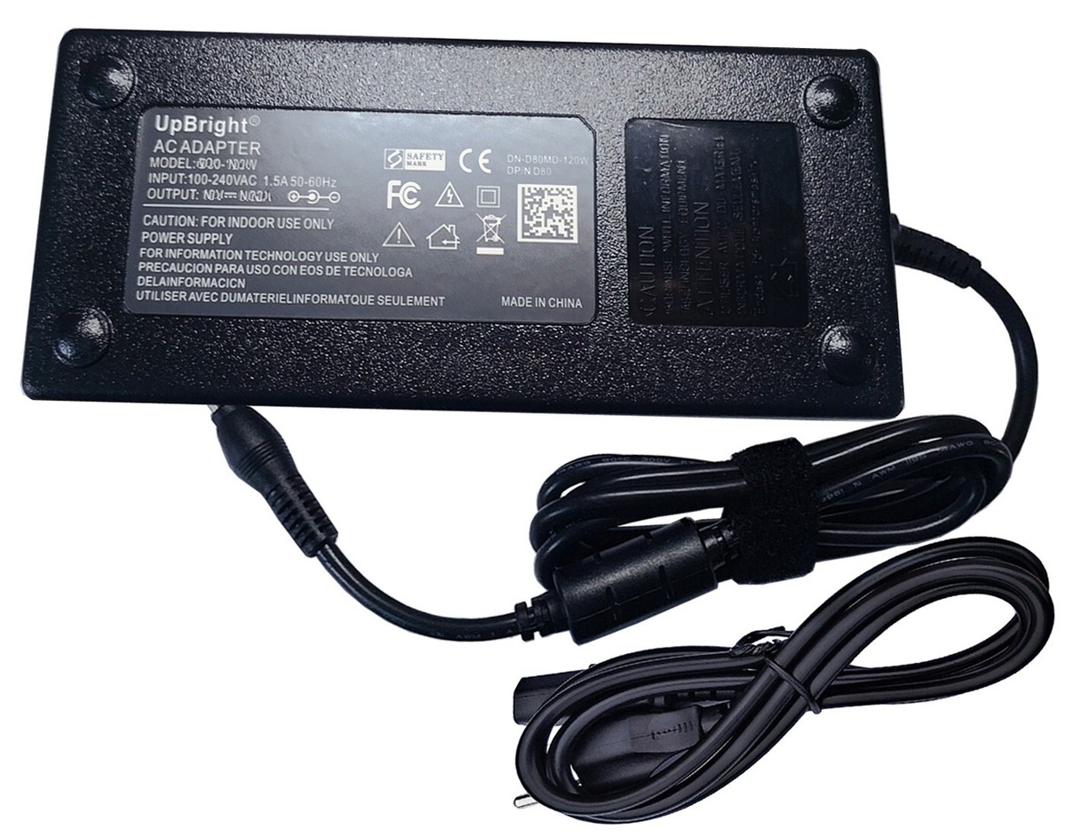 AC Adapter For Samsung LS32DG802SNXZA Odyssey OLED G8 G80SD Smart