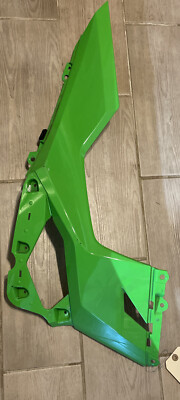 2018-22 Kawasaki OEM Ninja 400 Used Cowling LH Side Green # 55028