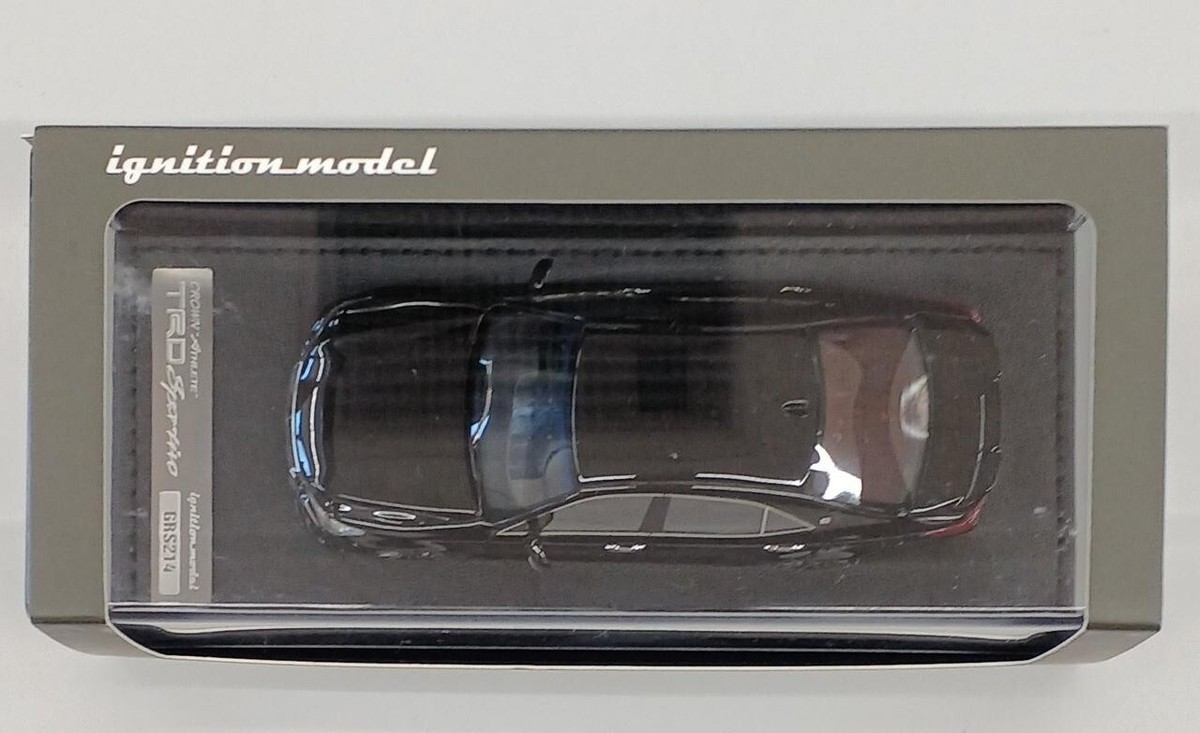 1/43 Ignition Model Toyota Crown Athlete G TRD Sportivo Black w