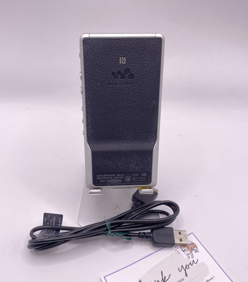 Sony NW-ZX1 128GB Hi-Res Walkman High Res Silver Multilingual OK