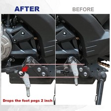 Motorcycle Foot Pegs & Pedal Pads for Kawasaki Z125 Pro for sale