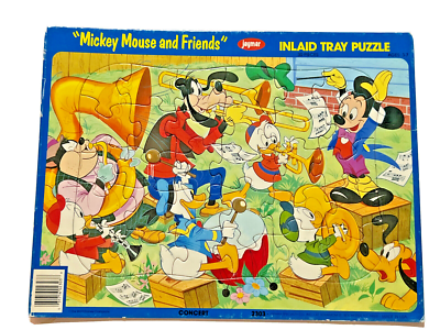 VTG Walt Disney Mickey Mouse & Friends Concert Puzzle #2303 30