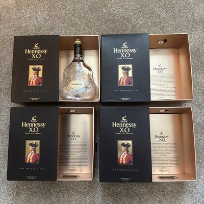 Hennessy XO Extra Old Cognac 750ml Empty Collectible Bottle w/ Box
