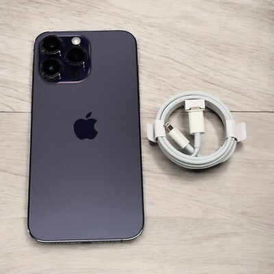 Apple iPhone 14 Pro Max - 256 GB - Purple Unlocked Verizon, AT&T