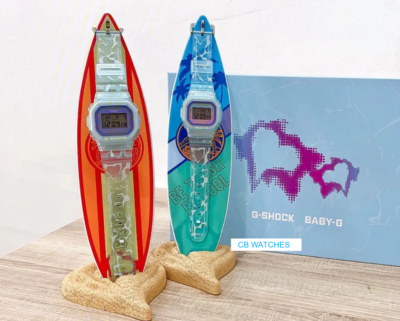 Casio G-Shock Baby-G Lover's Paired Limited surfboard Sets Watch