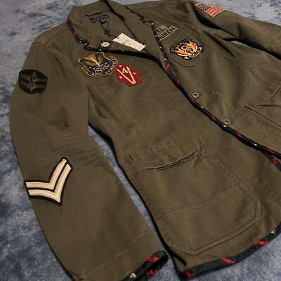 Polo Ralph Lauren Men's Army Field Jacket U.S.R.L. Flight Squadron