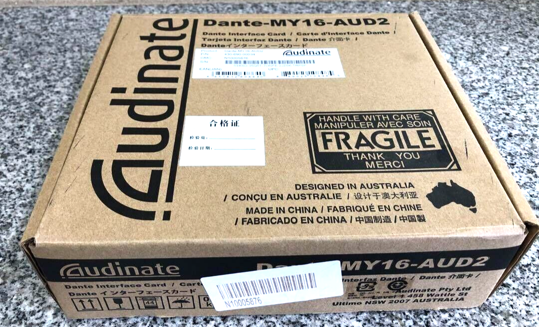 YAMAHA Audinate Dante-MY16-AUD 2 Mini-YGDAI Network Audio