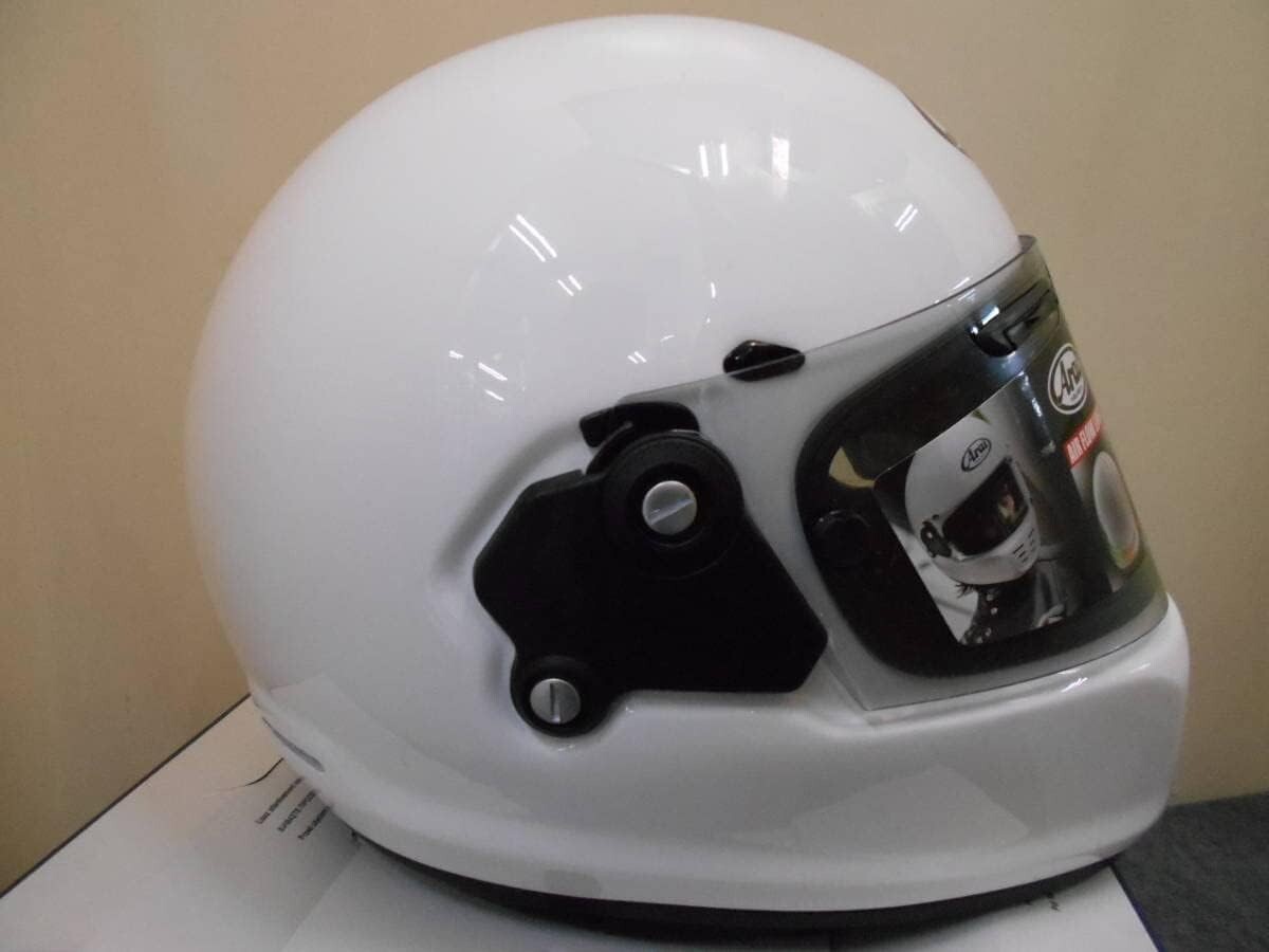 Arai RAPIDE NEO White full face Motorcycle helmet Size L 59-60cm