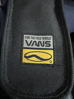 Vintage 90's VANS “For The Free World” Messenger Camera Bag Skate