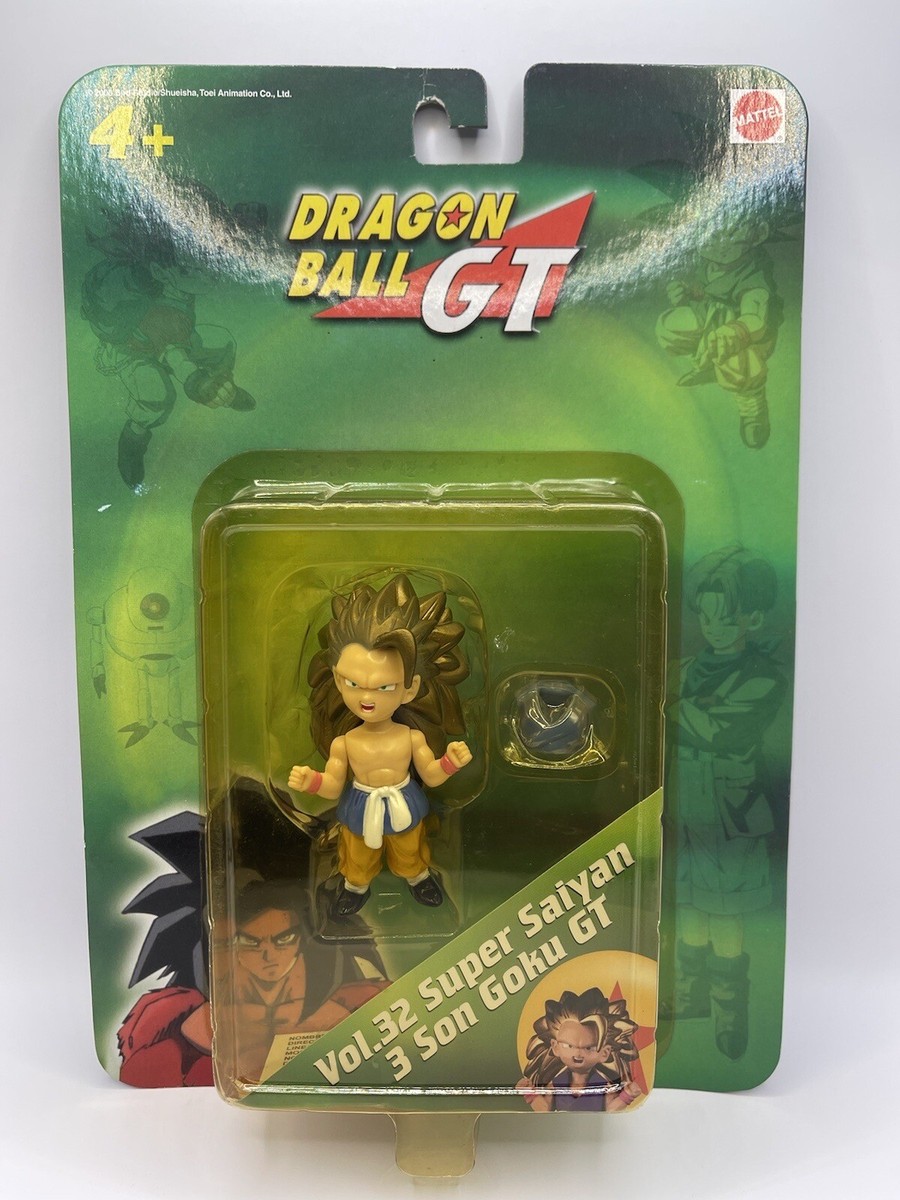 Dragonball GT Mattel Super Saiyan 3 Goku Super Battle Collection