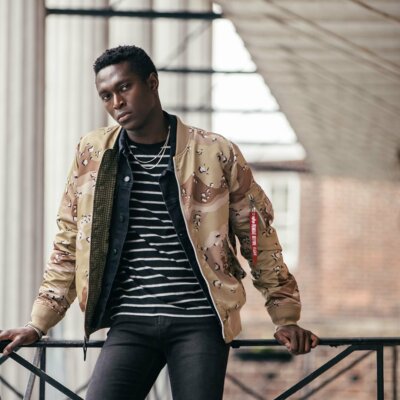 ジャケット・アウター 90~00s camouflage MA-1 y2k 90~00s camouflage