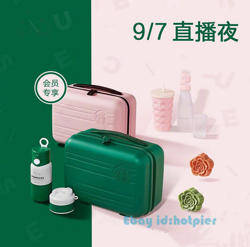 Mini-suitcase Portable Boarding Case Travel Case Starbucks Limited